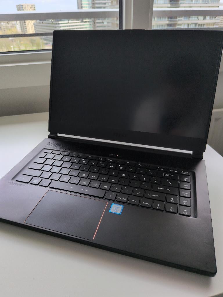 Kapotte MSI Stealth Laptop, Computers en Software, Windows Laptops, Ophalen, Gebruikt, Met videokaart, Minder dan 4 GB