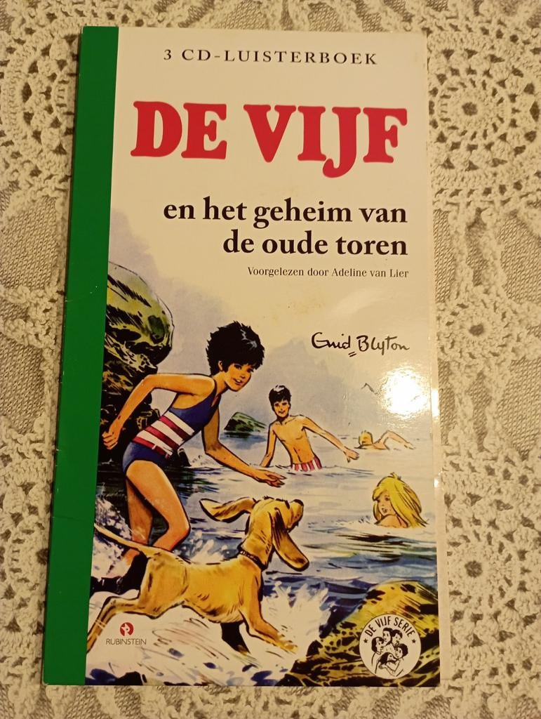 1x luisterboek De vijf en het geheim van de oude toren, Boeken, Luisterboeken, Ophalen of Verzenden