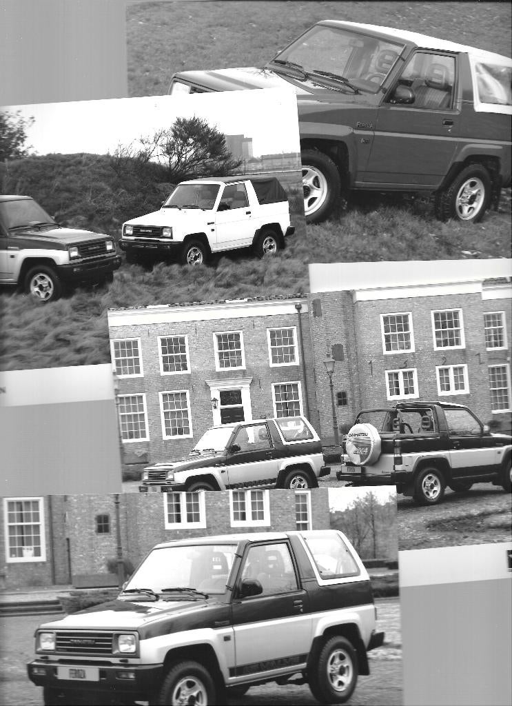 DAIHATSU FEROZA  persfoto's, Ophalen of Verzenden, Zo goed als nieuw, Overige merken