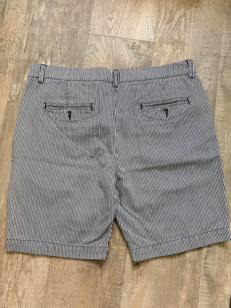 Tailor & Son gestreepte shorts maat 54, Kleding | Heren, Ophalen, Zo goed als nieuw, Overige maten, Blauw