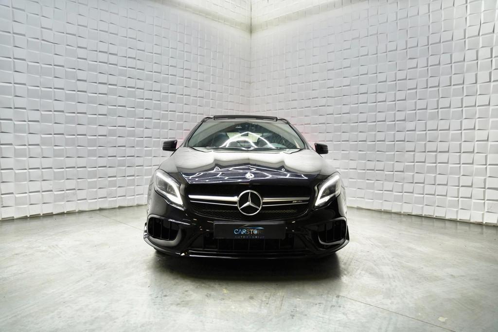 Mercedes-Benz GLA-klasse AMG 45 4MATIC PANO NIGHT CAMERA, Auto's, Automaat, Lichtsensor, Gebruikt, 4 cilinders