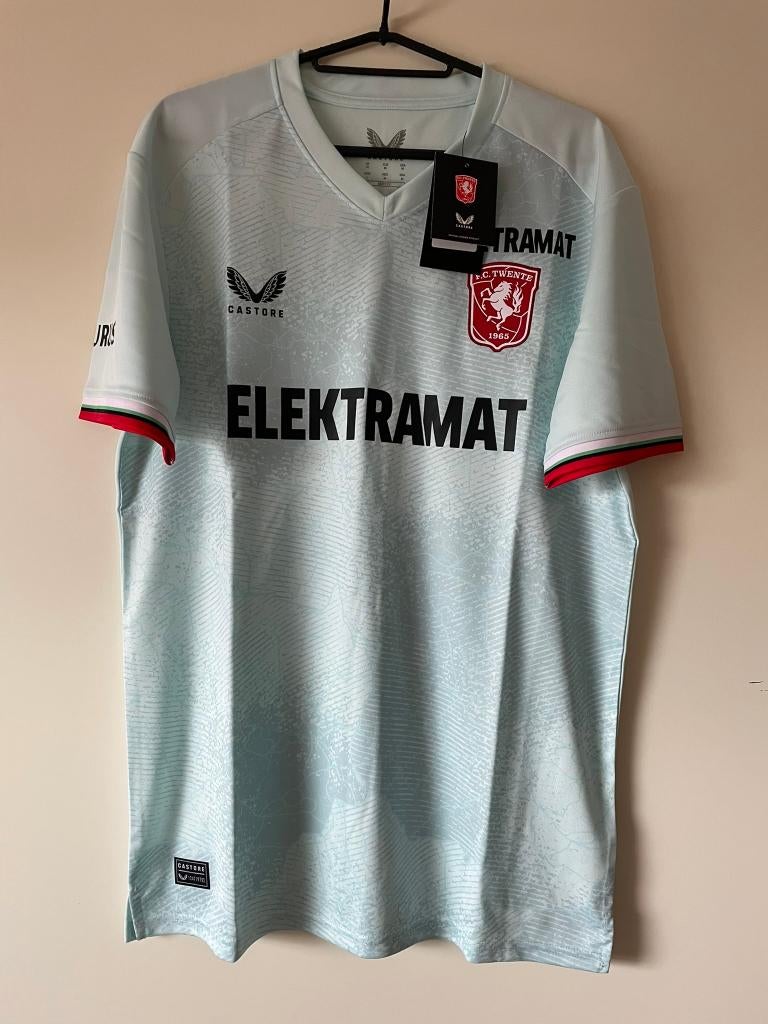 FC Twente Castore Voetbalshirt Maat M Nieuw 24/25 Away, Kleding | Heren, Sportkleding, Wit, Nieuw, Ophalen of Verzenden, Voetbal
