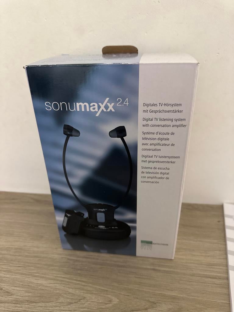 Sonumaxx 2.4 digitaal TV-luistersysteem, Ophalen of Verzenden, Nieuw, Overige merken, Draadloos