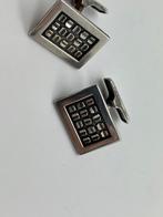 C788 Prachtige zilveren manchetknopen Finland, Sieraden, Tassen en Uiterlijk, Antieke sieraden, Ophalen of Verzenden, Zilver, Manchetknopen