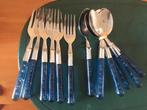 Ikea bestek blauw, Huis en Inrichting, Keuken | Bestek, Ophalen of Verzenden, Gebruikt, Kunststof, Los bestek