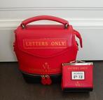 Vendula London Letters Only Letter box brievenbus handtas, Ophalen of Verzenden, Zo goed als nieuw, Rood, Handtas