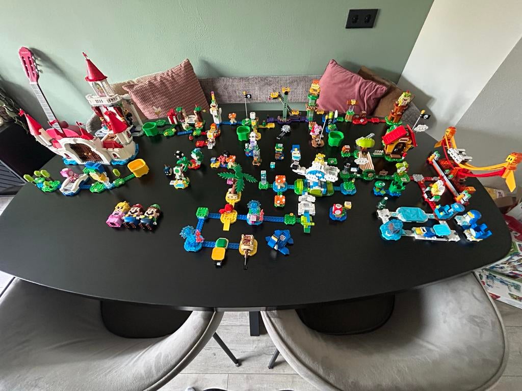 Grote Lego Super Mario set met 3 startersets & uitbreidingen, Kinderen en Baby's, Speelgoed | Duplo en Lego, Gebruikt, Lego, Complete set