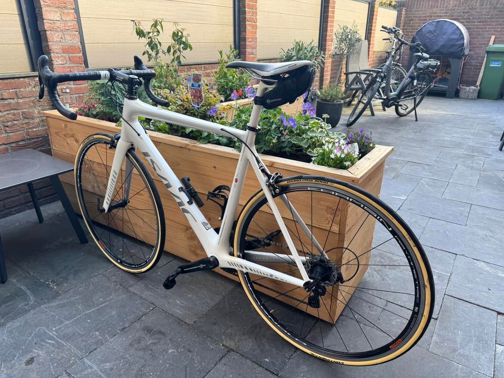 Isaac boson, Fietsen en Brommers, Fietsen | Racefietsen, Overige merken, Carbon, Ophalen of Verzenden, Zo goed als nieuw