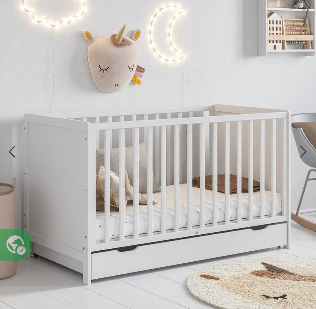 Petit Amelie Nuage meegroeibed 140x70, Kinderen en Baby's, Ophalen, 70 tot 85 cm, 140 tot 160 cm, Zo goed als nieuw