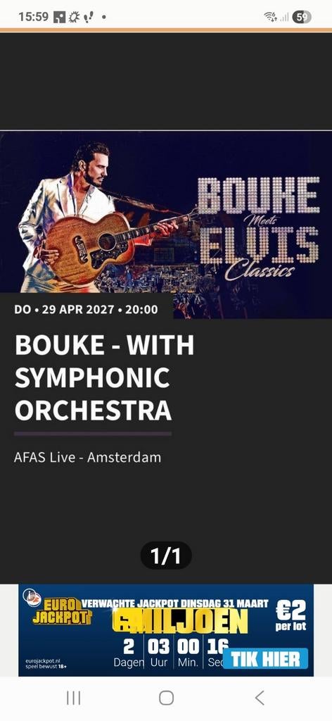 Bouke, Twee personen, April