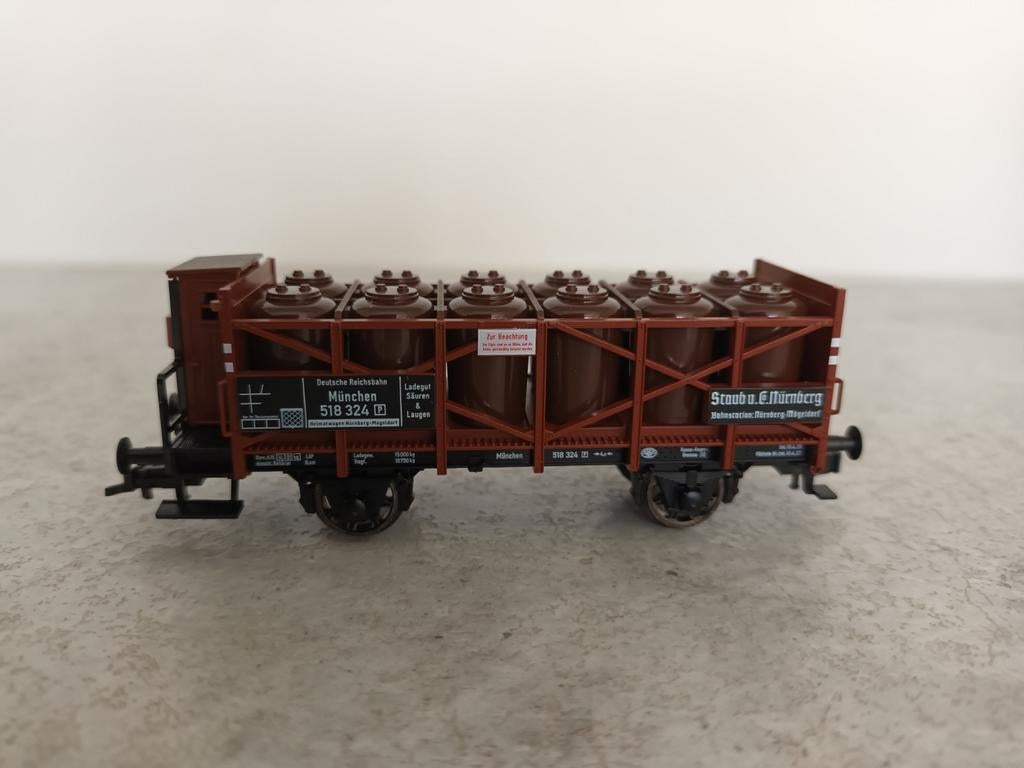 Fleischmann goederenwagons 3 st., Hobby en Vrije tijd, Modeltreinen | H0, Gelijkstroom, Fleischmann, Wagon, Ophalen of Verzenden