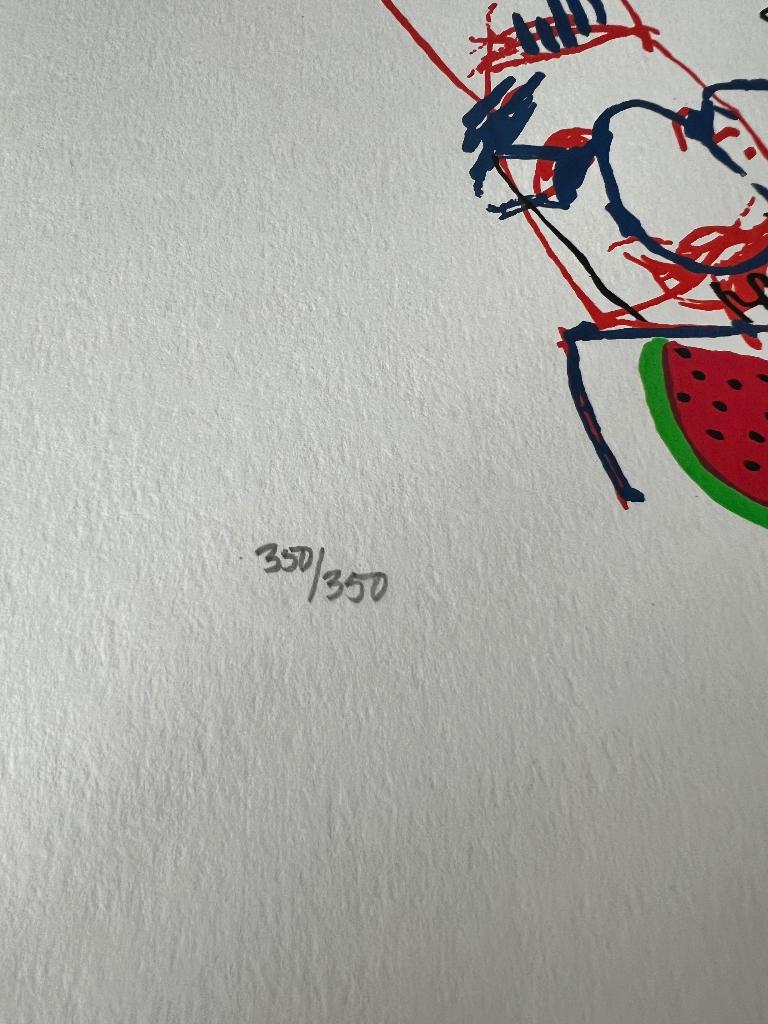 Herman Brood kookkunst 350/350, Ophalen of Verzenden