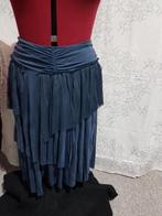 Blauwe rok met laagjes, Blauw, Maat 42/44 (L), Ophalen of Verzenden, Zo goed als nieuw