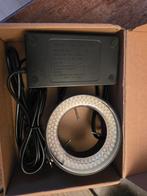 LED ringlamp met adapter, Ophalen of Verzenden