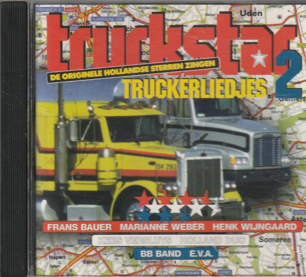 Truckstar 2  Truckersliedjes, Cd's en Dvd's, Verzenden, Zo goed als nieuw, Levenslied of Smartlap