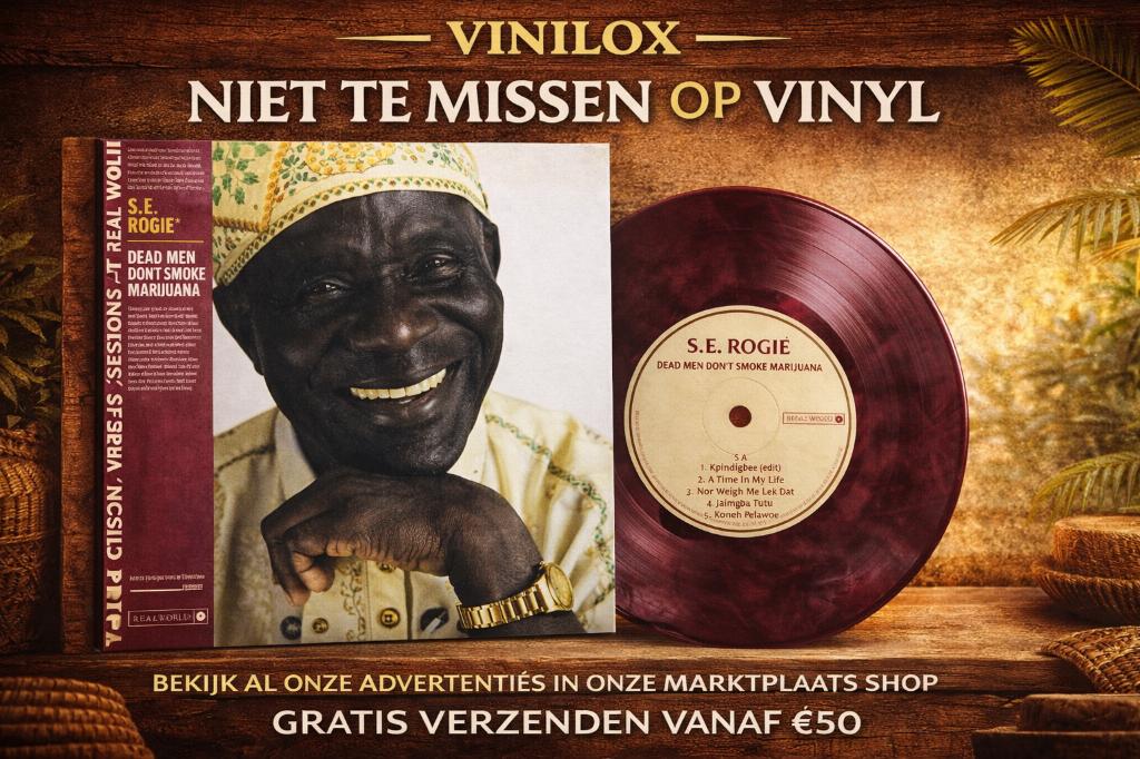 lp S.E. Rogie – Dead Men Don't Smoke Marijuana lps nieuw, Ophalen of Verzenden, Nieuw in verpakking, 12 inch, Poprock