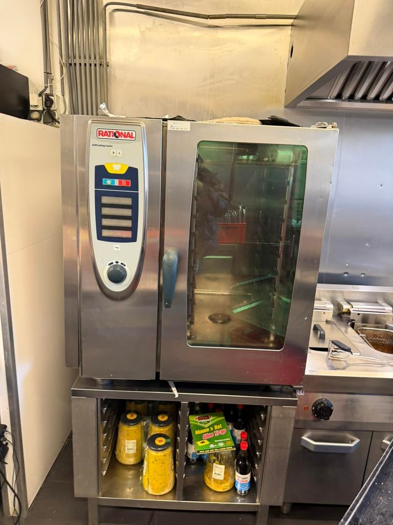 Rational combisteamer, Ophalen, 60 cm of meer