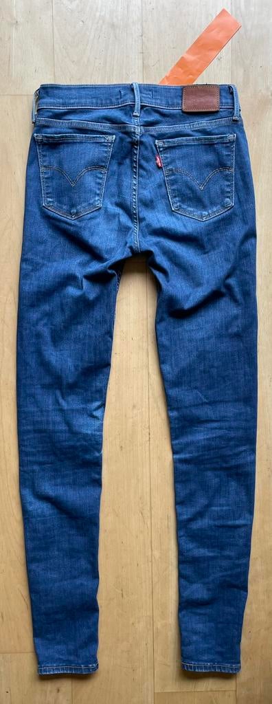 Levi’s 710 Super Skinny jeans spijkerbroek W27 L32, Ophalen of Verzenden, Zo goed als nieuw, Blauw, W27 (confectie 34) of kleiner