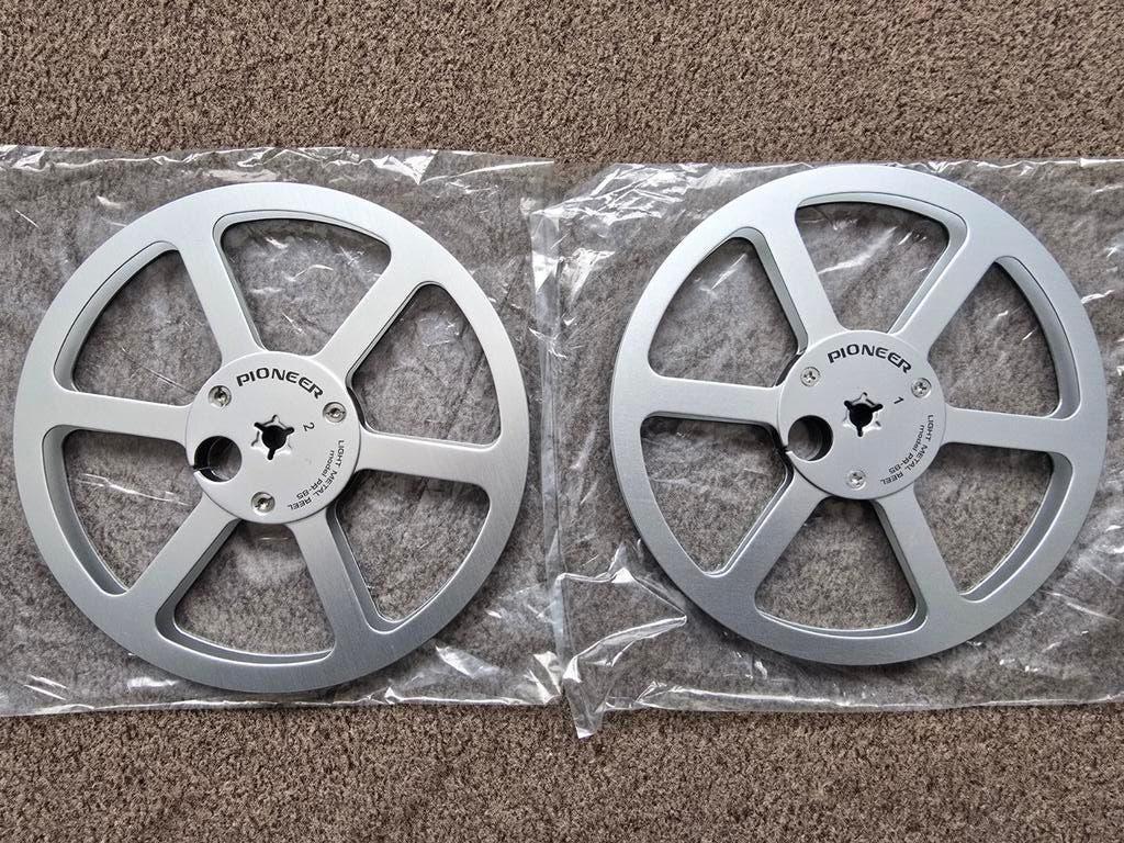 Pioneer reels van aluminium, Audio, Tv en Foto, Bandrecorders, Ophalen of Verzenden