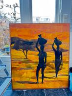 Kunst | Wandkleed Afrikaanse vrouwen, Ophalen