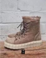 Deabused - Sheepskin leren boots maat 40 - Nieuw €159, Deabused, Beige, Lage of Enkellaarzen, Nieuw