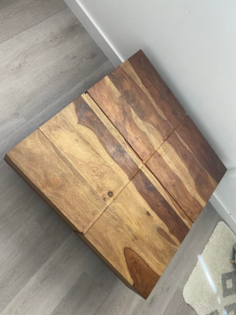 Salontafel, Huis en Inrichting, Ophalen, 100 tot 150 cm, 50 tot 100 cm, Zo goed als nieuw