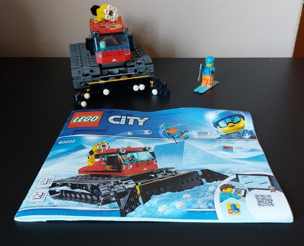 Lego City,  set 60222, Sneeuwschuiver, Ophalen, Compleet, City, Lego