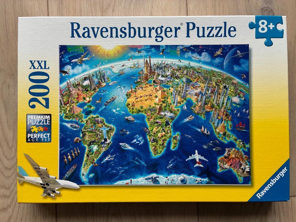 Puzzel Ravensburger 200 XL 8 jaar, Ophalen of Verzenden, Meer dan 50 stukjes, Zo goed als nieuw, 6 jaar of ouder