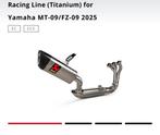 Akrapovic Euro5 Uitlaat Yamaha MT-09 (2024+), Ophalen of Verzenden, Gebruikt