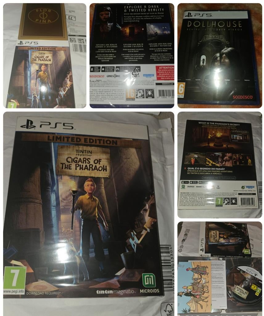 Dollhouse(puzzel spooky adv)(nl ea)Kuifje puzzel adv(nl ea), 1 speler, Zo goed als nieuw, Vanaf 7 jaar, Ophalen