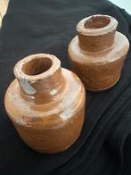 Hele oude inktpotjes van Talens Apeldoorn, Huis en Inrichting, Woonaccessoires | Vazen, Steen, Gebruikt, Overige kleuren, Ophalen of Verzenden