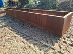 Cortenstaal bloembakken, Ophalen, Gebruikt, 100 cm of meer, Metaal