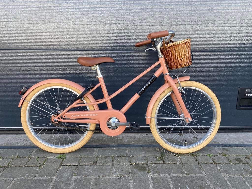 Veloretti Junior/Blazing Salmon/20 inch/ NIEUW STAAT!!!, Fietsen en Brommers, Fietsen | Kinderfietsjes, Ophalen, Zo goed als nieuw
