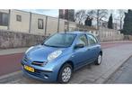 Nissan Micra 1.2 Visia 5Deurs Airco, Auto's, Nissan, Voorwielaandrijving, Stof, 4 cilinders, Blauw