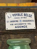 Emaille reclamebord uniek mooi mancave verzameling decoratie, Ophalen, Reclamebord, Gebruikt, Manuel