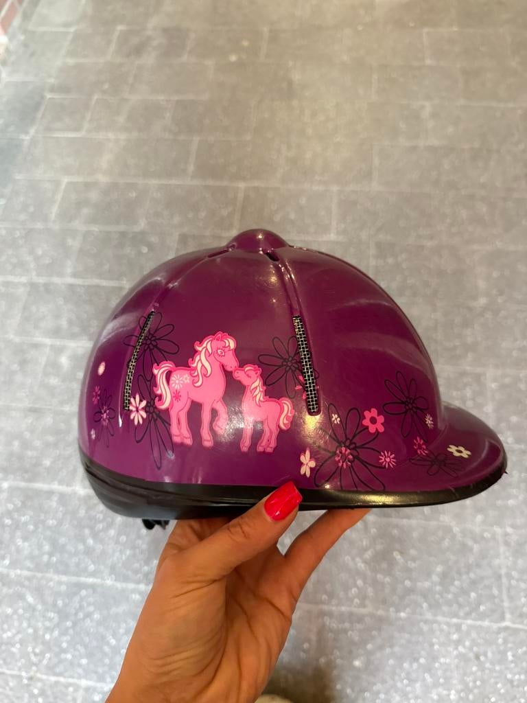 Paardrij cap., Dieren en Toebehoren, Paardrijkleding, Ophalen of Verzenden, Gebruikt, Kinderen, Cap