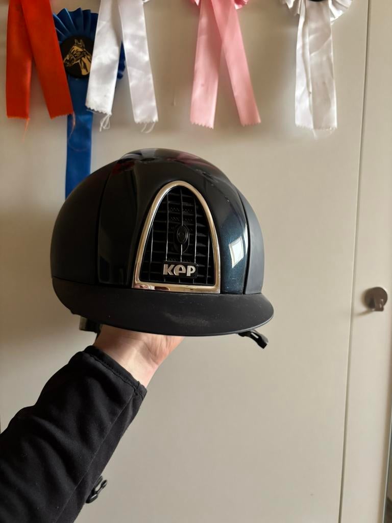 KEP italia blauw, Dieren en Toebehoren, Ophalen, Zo goed als nieuw, Dressuur, Cap