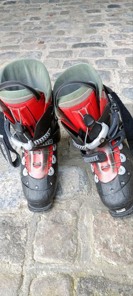 Salomon skischoenen heren maar 27, Sport en Fitness, Skiën en Langlaufen, Ophalen, 160 tot 180 cm, Gebruikt, Schoenen