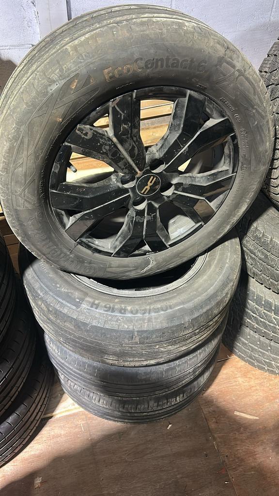 Dacia BANDEN MET VELGEN, Auto-onderdelen, Banden en Velgen, Banden en Velgen, Personenwagen, Gebruikt, Ophalen of Verzenden