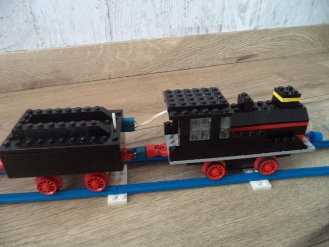 lego trein 122 (loco met tender), Kinderen en Baby's, Speelgoed | Duplo en Lego, Gebruikt, Lego, Overige typen, Ophalen of Verzenden