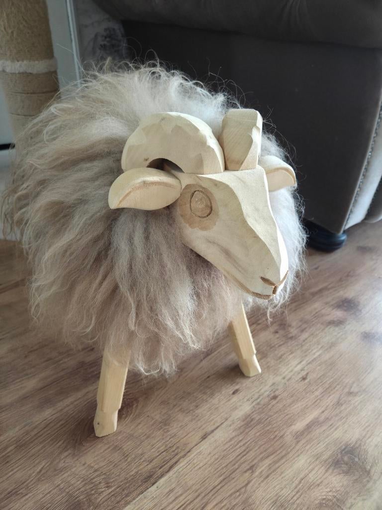 Schapen met echte haar, Ophalen