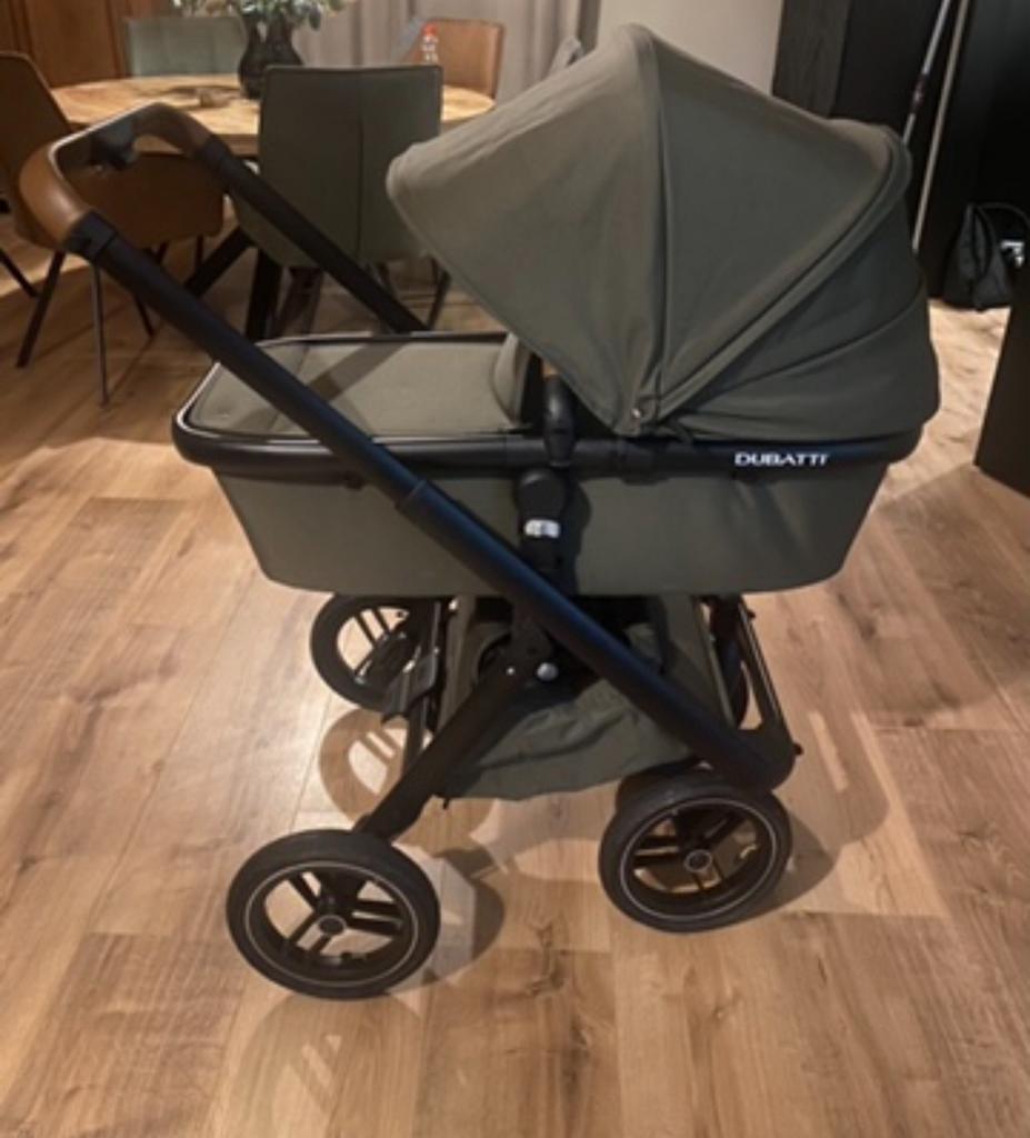 Dubatti kinderwagen & maxicosi met isofix, Kinderen en Baby's, Kinderwagens en Combinaties, Ophalen, Zo goed als nieuw, Overige merken
