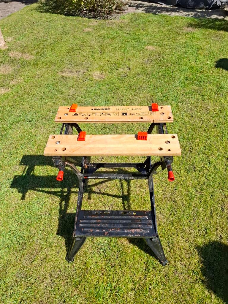 Black and Decker Workmate WM 536, Doe-het-zelf en Verbouw, Werkbanken, Ophalen, Gebruikt