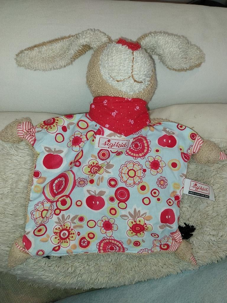 Sigikid konijn, Ophalen of Verzenden, Met label, Meerkleurig, Klein (minder dan 20 cm)