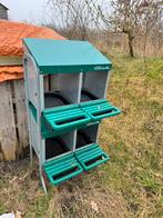 Kippen Legnesten 4 stuks, Ophalen, Gebruikt, Drinken en Voederen