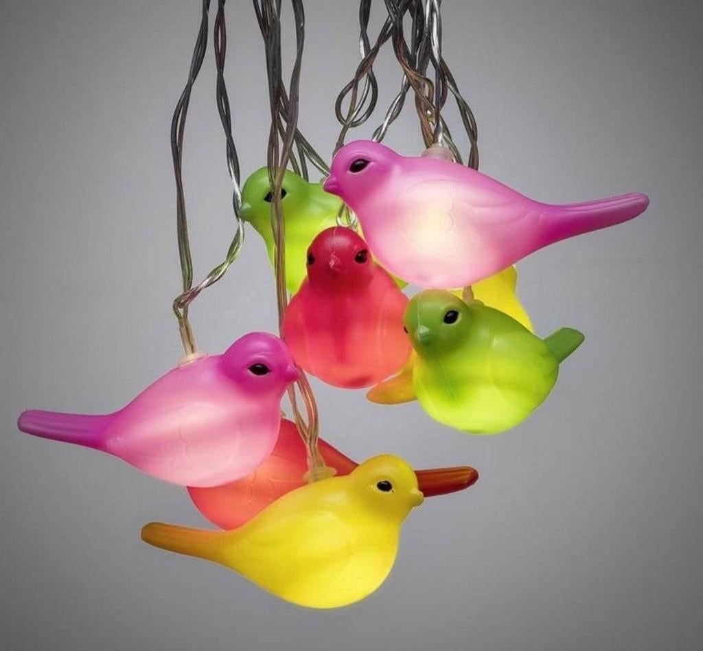 VOGELTJES LICHT GUIRLANDE - KONSTSMIDE - VAN 19,95 NU 9,50, Ophalen of Verzenden, Nieuw