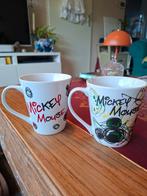 Mickey Mouse mokken - Set van 2, Ophalen of Verzenden, Zo goed als nieuw, Overige stijlen, Kop(pen) en/of Schotel(s)