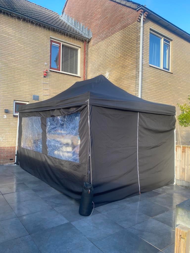 Partytent 3 x 4,5 te huur Almere Amsterdam Gooi, Ophalen of Verzenden, Zo goed als nieuw, 5 tot 8 meter