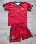 Voetbalsetje Portugal Ronaldo 11/12 jaar, Ophalen of Verzenden, Gebruikt, Jongen of Meisje, Sport- of Zwemkleding