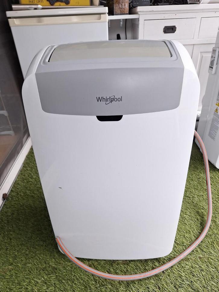 whirlpool mobiele zuinige airco pacw29col, Witgoed en Apparatuur, Airco's, Zo goed als nieuw, Mobiele airco, 60 tot 100 m³, 3 snelheden of meer